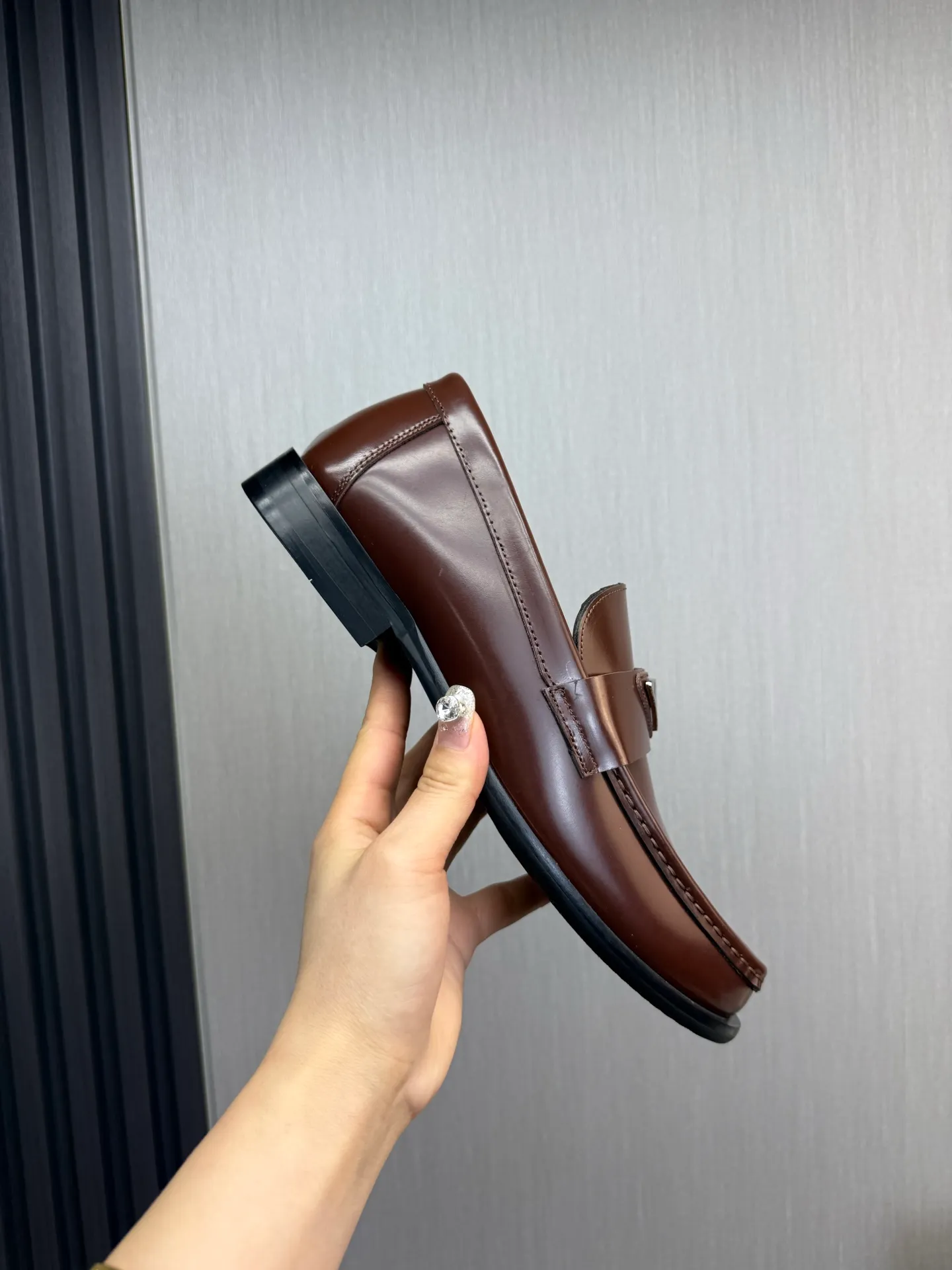 Factory price 580💰 ＰＲＡＤＡPrada. Men's business casual leather shoes, luxurious and noble👞All imported original brand leather materials, just to create a more comfortable wearing experience, upper: original cowhide. Frosted cowhide➕Imported full cowhide, original outsole✔️36-45 (45 non-returnable)